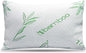 King Size Rayon Derived from Bamboo Pillow, Cooling Shredded Memory Foam Bed Pillows Sets for Back, Stomach, Side Sleepers, Adjustable Soft Firm, Washable Cover, King (Pack of 1)
