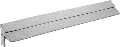 VEVOR Bed Wedge Pillow for Headboard, King Size, 76"x10"x6" Bed Gap Filler, Fill 0-7" Gap Between Headboard and Mattress, 25D Foam Mattress Wedge Headboard Pillow with Side Pocket, for Backrest, Gray