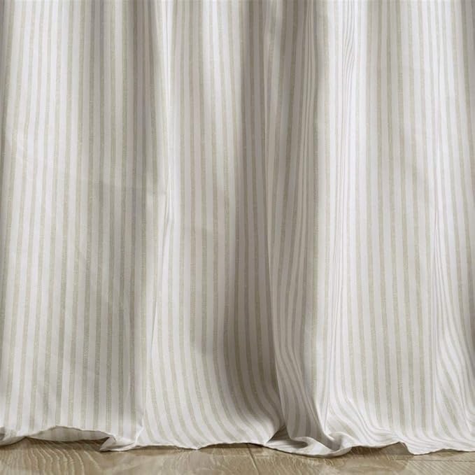 Lush Decor Ticking Stripe Bedspread Full Size 3 Piece Set Wheat - Ruffle Bedding Set Full Bedspreads - Kids Bedding - Farmhouse & Coquette Decor