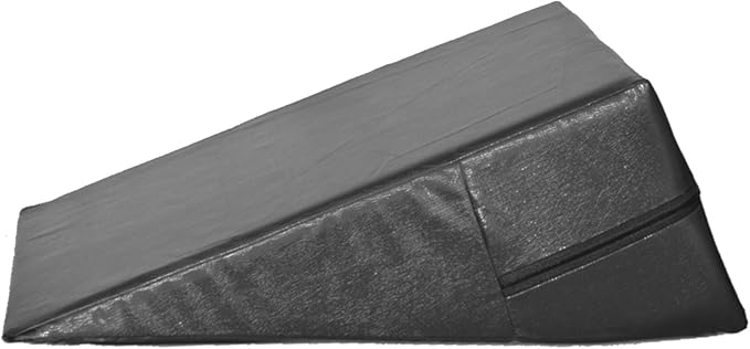 Vinyl Foam Wedge Support Pillow, Therapeutic Foam Back and Legs Medical Quality Bed wedge