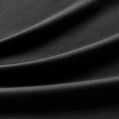 2 Pack Body Pillowcase 20 x 48 Inches Soft Comfortable Not Shrink Microfiber Body Pillow Cover, Black Body Pillow Cover with Hidden Zipper Closure