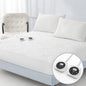 King Size Electric Heated Mattress Pad - Quilted Bed Warmer with Memory & Preheat Functions, 12 Heat Settings Dual Control for 1-12 Hours Auto Off, Lighted Button
