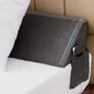 Bedluxe King Wedge Pillow Headboard (76"x10"x6"), Bed Wedge Pillow for Headboard, Foam Headboard Pillow, Bed Gap Filler King - Fill The Gap (0-7"), Mattress Gap Filler (Short Plush, 76"x10"x6")