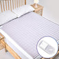 Heated Mattress Pad – Large Electric Bed Warmer, Dual-Zone Temperature Control, Washable 100% Cotton, Auto 15 Hours Shut Off, UL & KC Certified Heating Pad for Mattress, 35" x 70", Single