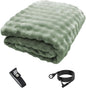 Grounding Blanket Grounding Sheets Queen, Grounding Throw for Improved Sleep, Relieving Pain,Conductive Grounded Mat for Bed with Grounding Wire (Green, Baby)