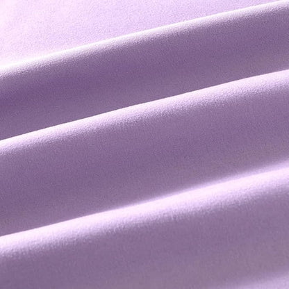 2 Pack Body Pillowcase 20 x 48 Inches Soft Comfortable Not Shrink Microfiber Body Pillow Cover, Purple Body Pillow Cover with Hidden Zipper Closure