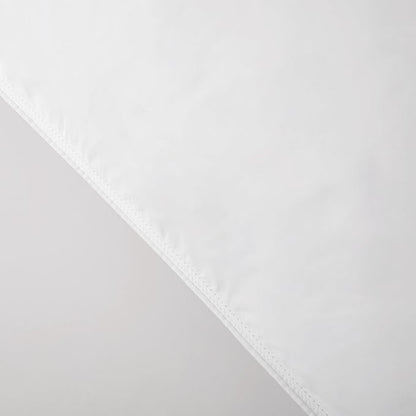 SNUG&COZY Grey Goose Feather Down Pillow for Sleeping(2 Pack)- Queen Size(20IN×30IN), Goose Feather&Down Filling, 100% Cotton Cover, 100% Down Proof, Machine Wash, White