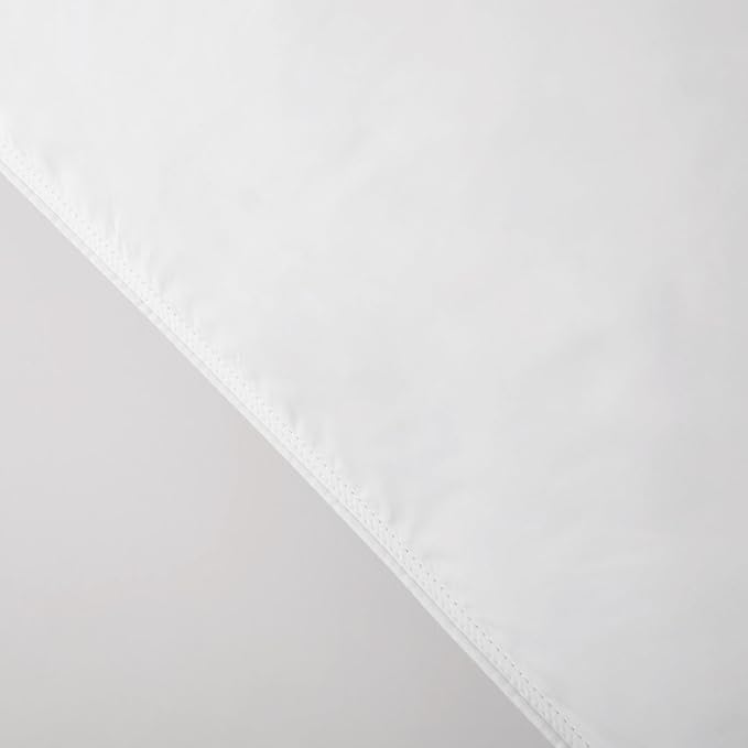 SNUG&COZY Grey Goose Feather Down Pillow for Sleeping(2 Pack)- King Size(20IN×36IN), Goose Feather&Down Filling, 100% Down Proof, Machine Wash, White