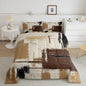 Feelyou Abstract Bedding Set Comforter Set for Kids Boys Girls Teens Room Decor Modern Abstract Art Comforter Grey Brown Black Duvet Set 3Pcs King Size