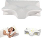 Neckhaven Pillow, Cervical Neck Pillow, Dreamers Relief Pillow for Pain Relief & Sleeping, Ergonomic Contour for Side Sleepers, Necks and Shoulder Support