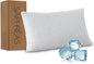 SAPHREAS Cooling Bed Pillows Queen for Sleeping, Luxury Hotel Shredded Memory Foam Pillows for Back Side Stomach Sleepers, Cool Firm Pillow for Neck Support