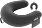 Crochet & Reading Pillow for Lap Support, Gaming Lap Desk Pillow, Sitting on The Bed/Sofa/Floor for Knitting, Large & Ergonomic Arm Rest Support, Pet Bed for Ipad/Laptop/Kindle - Black