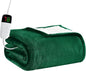 BOMOVA Heated Electric Blanket Throw Size- 50" x 60" Heating Blanket with 10 Heating Levels & 8 Hours Auto Off, Warm Flannel Blanket, Christmas Birthday Gifts for Women