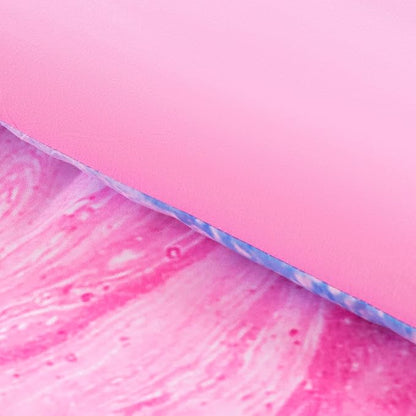 6Pcs Tie Dye Twin Comforter Set for Girls Kids, Watercolor Marble Abstract Art Pink Bedding Sets Twin Bed in A Bag (1 Comforter, 1 Flat Sheet, 1 Fitted Sheet, 1 Cushion Cover, 2 Pillowcases)