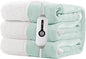 Electric Heated Blanket Full Size 72"x84" - Dual-Sided with Microplush & Sherpa Fabric, 4 Heat Settings & 10 Hours Auto Off, Machine Washable - Onsen Green