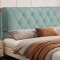 VKZ Headboard Pillow Twin, 39" x 24" Reading Pillows and Bed Pillow for Sitting Up, Upholstered Bolster Body Pillow with Removable Head Board Cover for Bed Dorm Sofa Floor Back Support, Light Green