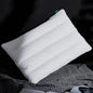 Three Geese Luxury Flat Thin Goose Feather Down Pillows Queen Size, 3" Height, 100% Cotton Cover, Medium Firm Hotel Collection Ultra Slim Thin Bed Pillows, Machine Washable, 18 x 30 Inches