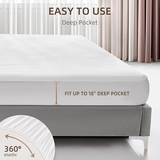 Heated Mattress Pad King Size Electric Mattress Dual Controller Bed Warmer 9 Heat Settings, 1-12 Hours Auto Off,Memory Function Deep Pocket, Fast Heating, Machine Washable King 78" * 80"