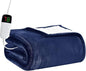 BOMOVA Heated Electric Throw Blanket - 50" x 60" Heating Blanket with 10 Heating Levels & 8 Hours Auto Off, Warm Flannel Blanket, Christmas Birthday Gifts for Women