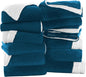 IR Imperial Rooms Teal Sherpa Fleece Throw Blanket Twin Size for Bed - Wholesale Bulk Pack of 12 Sherpa Blankets - Soft Fluffy Throw Blankets for Hotels, Guest Bedroom, 60x80 Inches