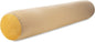 Straight Body Pillow, Full Size Premium Microbead,Side Sleeping/Maternity Pregnant Women, Supportive,Fluffy, Breathable, Cooling, 85/15 Spandex/Nylon Silky Feel Anti-Aging - 48 X 8 - Barely Beige