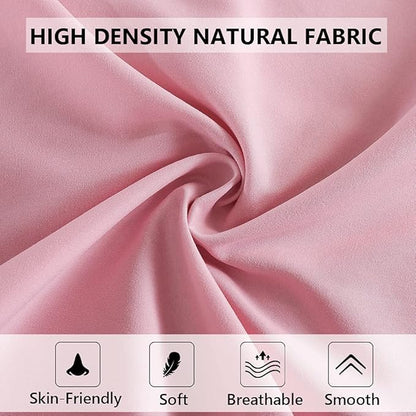 ELNIDO QUEEN Body Pillow with Pillowcase - Soft Long Bed Pillow for Adults - Breathable Full Body Pillow Insert for Sleeping, 20x54inches - Pink