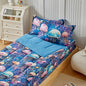 Kids Zipper Bedding Set for Girls and Boys, 3pcs Jellyfish Comforter Set Twin with Fitted Sheet and Pillowcases, All in One Zipper Bed in a Bag Super Soft Microfiber Lightweight, Pink Blue