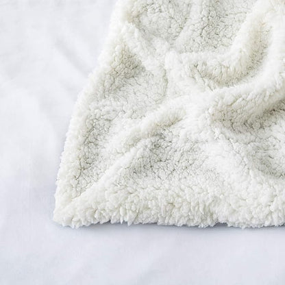 IR Imperial Rooms Teal Sherpa Fleece Throw Blanket for Bed - Wholesale Bulk Pack of 16 Sherpa Blankets - Soft Fluffy Throw Blankets for Hotels, Guest Bedroom, 50x60 Inches