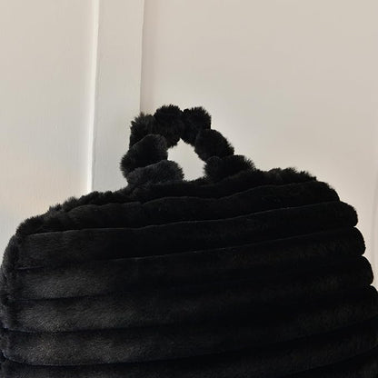 Yaoshuho Large Reading Pillow for Adults, Back Support Pillow for Sitting Up in Bed with Arms, Couch for Lounging Bedrest, Black