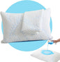 Pillow Protectors (2 Pack) King, Waterproof Pillowcase with Zipper, Breathable, Soft Pillow Cover for Better Sleep, Machine Washable