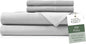 Hotel Sheets Direct 4 Piece Bed Sheet Set Full Size, 100% Viscose Derived from Bamboo Sheets Set with 2 Pillowcases, Cooling & Breathable Luxury Bedding, Moisture-Wicking & Silky Soft Texture, Gray