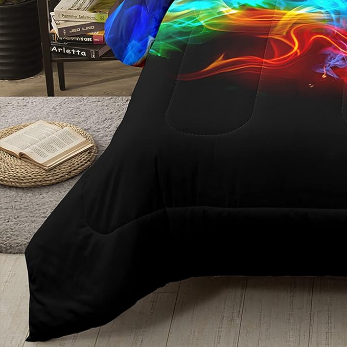 Bodhi Teen Bedding Set Twin,Soccer Comforter Set for Boys,Twin Size Football Comforter Set with Matching Pillowcases,Boys Bedding Set Twin