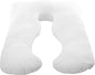 Cheer Collection White Pillowcase for U Shaped Pillow