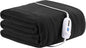 Heated Electric Blanket 72'' x 84'' Full Size Soft Heated Blanket with 4 Levels of Heat ＆ 10 Hour Auto Off, Machine Washable, Iron Grey
