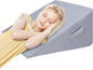 Bed Wedge Pillow for Sleeping, Adjustable Wedge Pillow Set for After Surgery, Elevated Triangle Pillow for Acid Reflux and Back Pain Relief, Post Surgery, Snoring, Back Suppor (Gray-02)