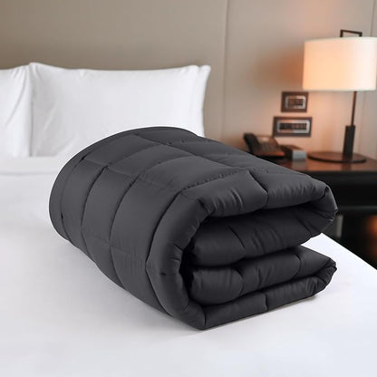 Utopia Bedding Full Mattress Pad, Quilted Fitted Premium Mattress Protector, Deep Pocket Cover Stretches up to 16 Inches, Fluffy Pillow Topper (54x75 Inches, Grey)