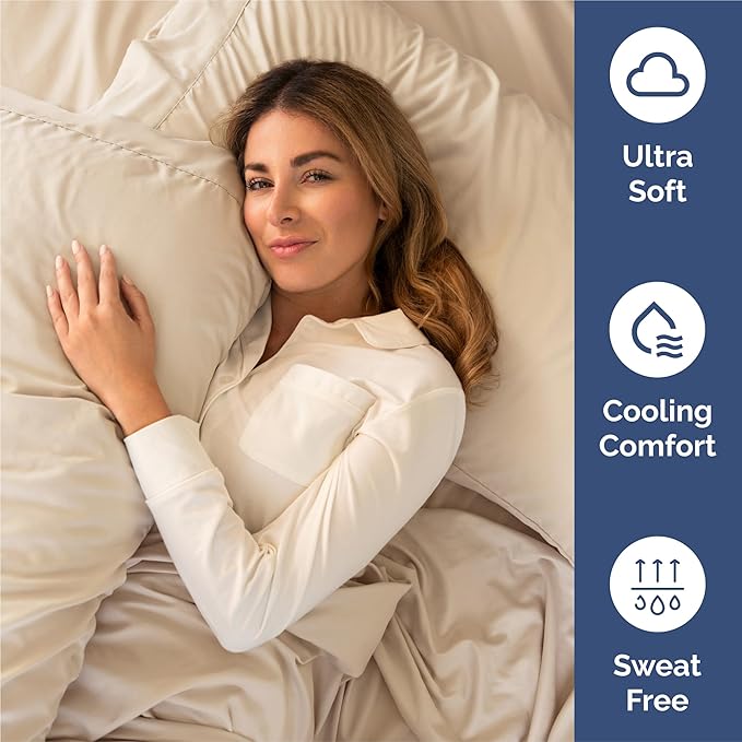 Queen Sheets Set 6 Piece - Includes 4 Pillowcases - Bed Sheets Queen Size - Soft Hotel Luxury Bedding - Cooling, Comfy, Cozy & Breathable - 1 Flat & 1 Fitted & 4 Pillowcases w/ Deep Pockets - Wheat