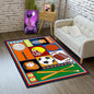 Sports Rugs for Boys Bedroom - Football & Soccer, Baseball, Basketball Rug for Boys Bedroom Decor Kids Carpet Soccer Carpet for Living Room Playroom Floor Mat Home Decor, 2x3 Feet