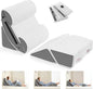 Yojoker 6pcs Orthopedic Bed Wedge Pillow Set for Post Surgery, Memory Foam for Sleeping, Back and Leg Pain Relief Comfortable & Adjustable Support Pillows-Anti Snoring, Heartburn