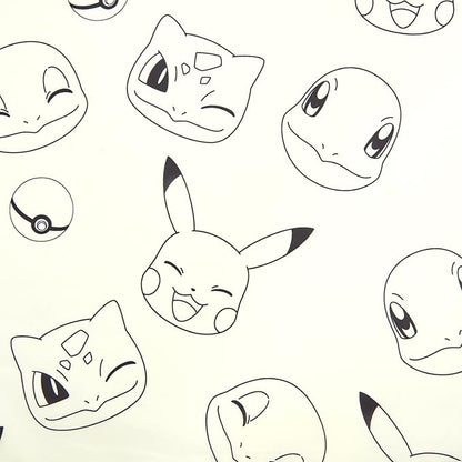 Northwest Pokemon Twin Sized Bed in a Bag Set, Pikachu Squirtle Eevee Charmander, Anime Bedding for Girls Boys, Battle Squad