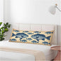 Couch Body Pillow Cover Fish Retro Bedding Body Pillow Case for Men Women, Vintage Ocean Fish Oblong Pillow Covers Throw Body Cushion Cases for Home Sofa Livingroom 20"X 54" Blue