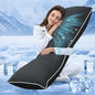 YZ HOME Cooling Body Pillow for Adults- Pillow Insert with Shredded Blue Memory Foam, Soft Support for Side Sleeper, Pregnant Women，Back Pain Relief, Washable Pillowcase (20x54 Inch, Dark Gray)