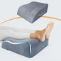 Leg Elevation Pillows, 8" Leg Pillows for Sleeping, Memory Foam Wedge Pillow for Swelling, Circulation, Pain Relief, Elevated Pillow for Post-Surgery, Back Support Pillows w/Washable Cover
