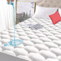 King Size Quilted Fitted Waterproof Mattress Pad, Premium Hollow Material Filling Mattress Protector, Breathable, Quiet, Cooling, Machine-Washable Mattress Cover with 21” Deep Pocket