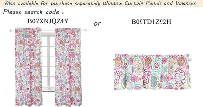 Cozy Line Home Fashions Pink Mariah Floral Polka Dot Reversible Quilt Bedding Set, Coverlet, Bedspreads for Girls (Twin - 3 Piece, 1 Quilt + 1 Sham + 1 Decorative Pillow)