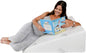 7.5 Inch Bed Wedge Pillow for Acid Reflux or Sleeping | 1.5 Inch Memory Foam Top with Stay Cool Cover | Incline Leg Elevation Pillows | Ideal for Gerd, Heartburn, and Snoring (30.5"Wx33"Lx12"H)