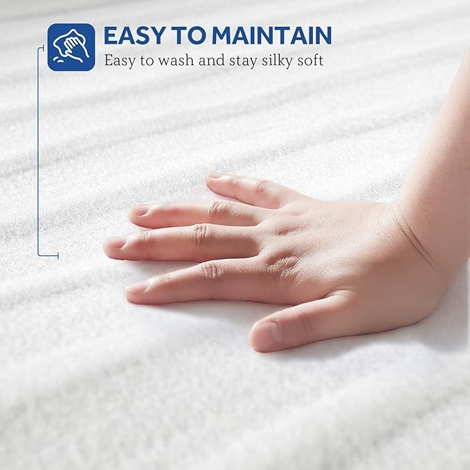 Sealy Heated Mattress Pad Twin Size with 10 Heated Settings | Electric Mattress Pad Bed Warmer 39"x75" | Auto Shut Off 1-9 Hours| Fit Up to 15 Inch Deep Pocket | Machine Washable