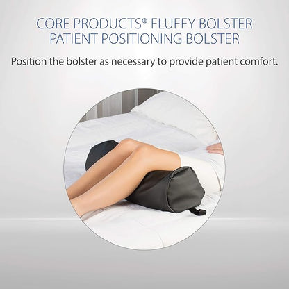Core Products Fluffy Positioning Bolster - Black