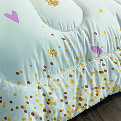 CVHOUSE Butterfly Bedding Set - King Size Comforter Set with 1 Comforter and 2 Pillow Cases - 3 Piece