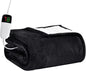 BOMOVA Heated Electric Throw Blanket - 50" x 60" Heating Blanket with 10 Heating Levels & 8 Hours Auto Off, Warm Flannel Blanket, Christmas Birthday Gifts for Women
